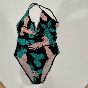 No Boundaries One Piece Bird Swimsuit